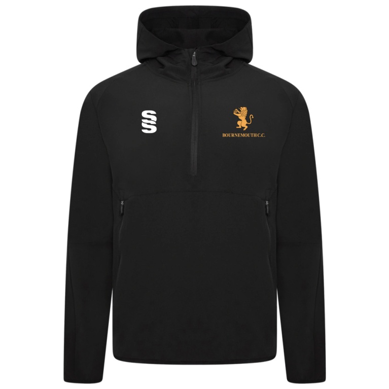 BOURNEMOUTH CC Dual Elite 1/4 Zip Hoody / Rain Jacket