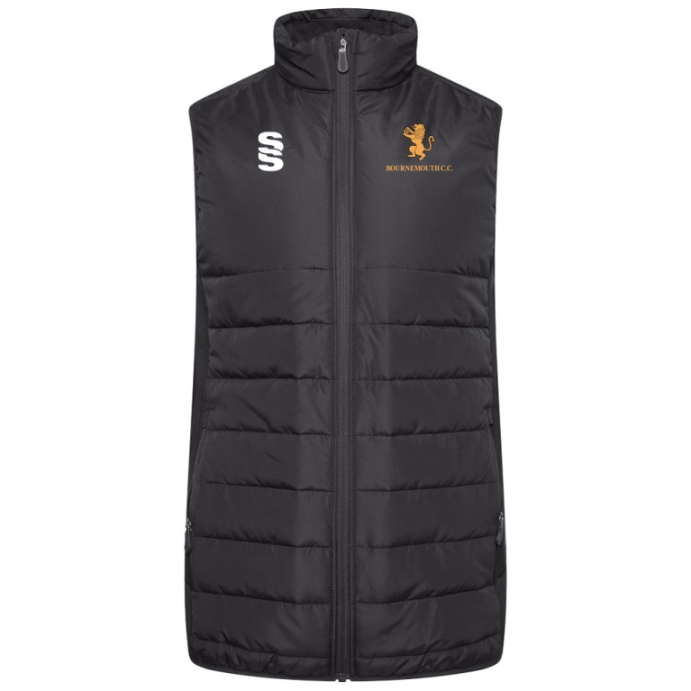 Bournemouth CC ACTIVE GILET - BLACK